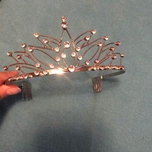 Silver tiara